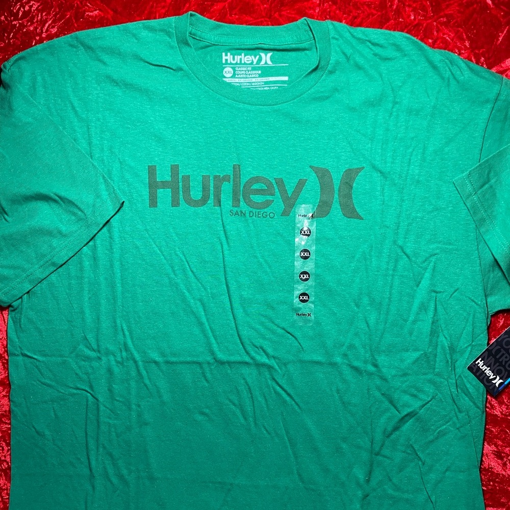 Hurley San Diego Graphic Tee - Green XXL
